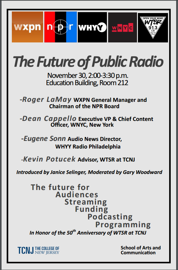 public radio poster