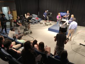 behind the scenes of a tv show