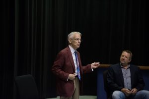 man speaking