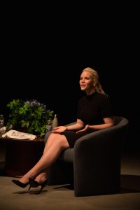 woman speaking