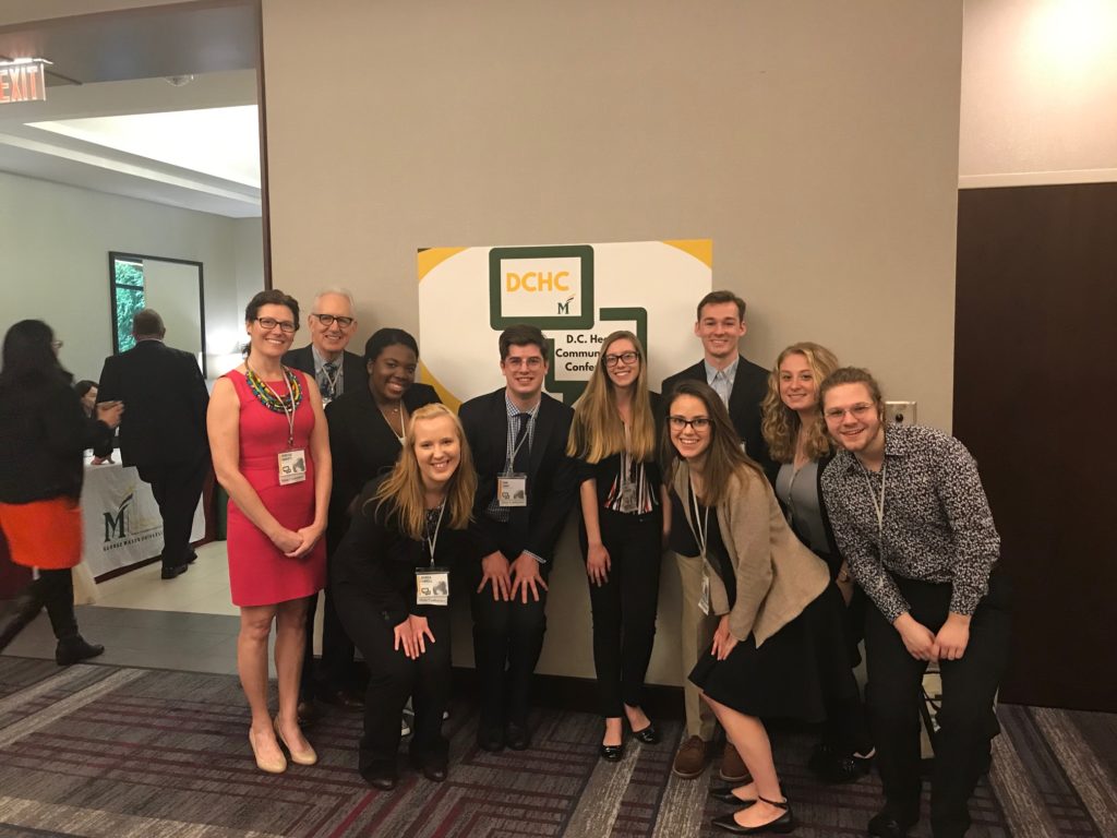 group shot at conference